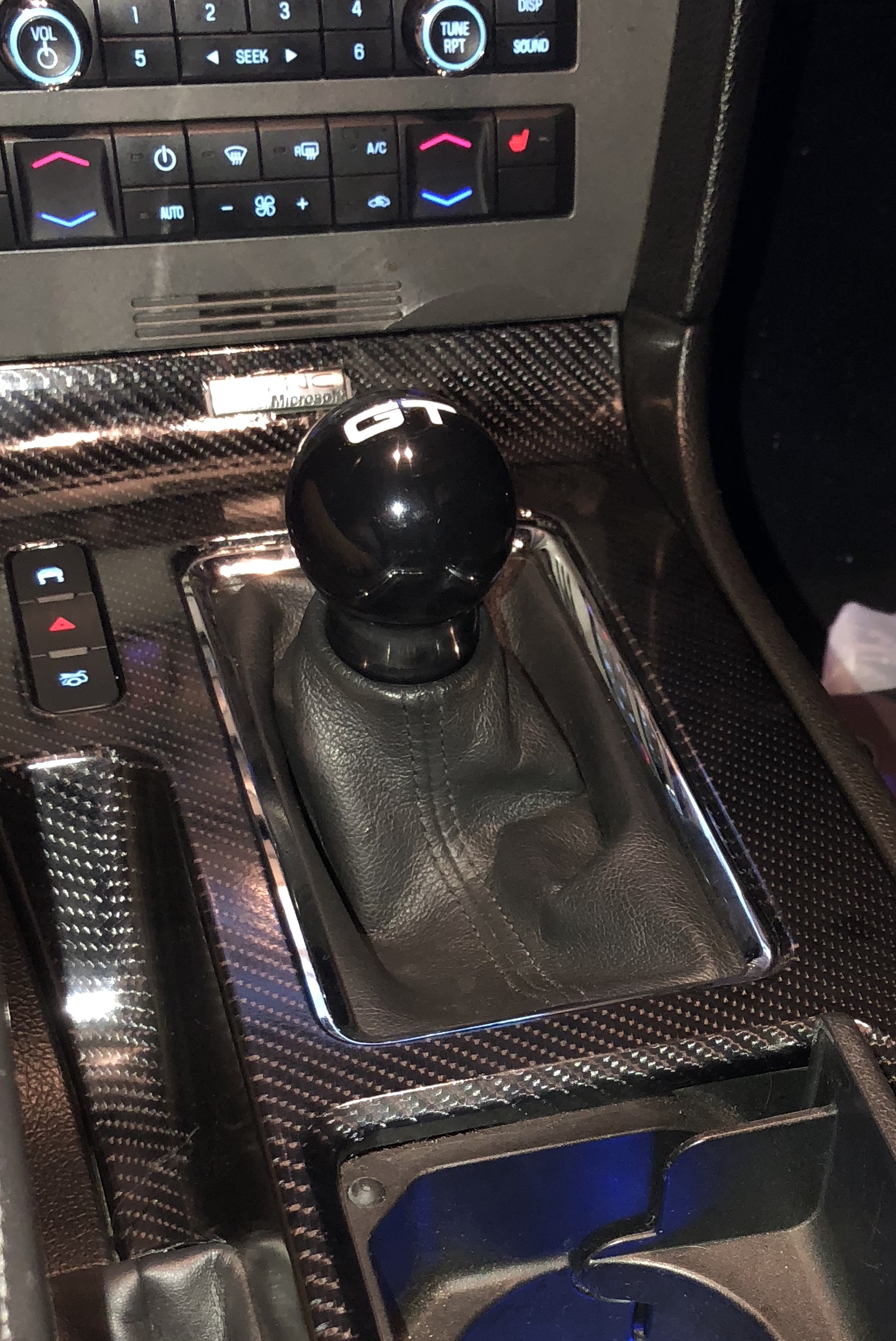 2011 mustang gt manual shift knob and polishing rod (M12 x 1.25)