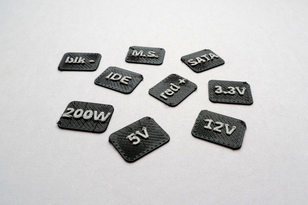 Bulk of labels - customizable