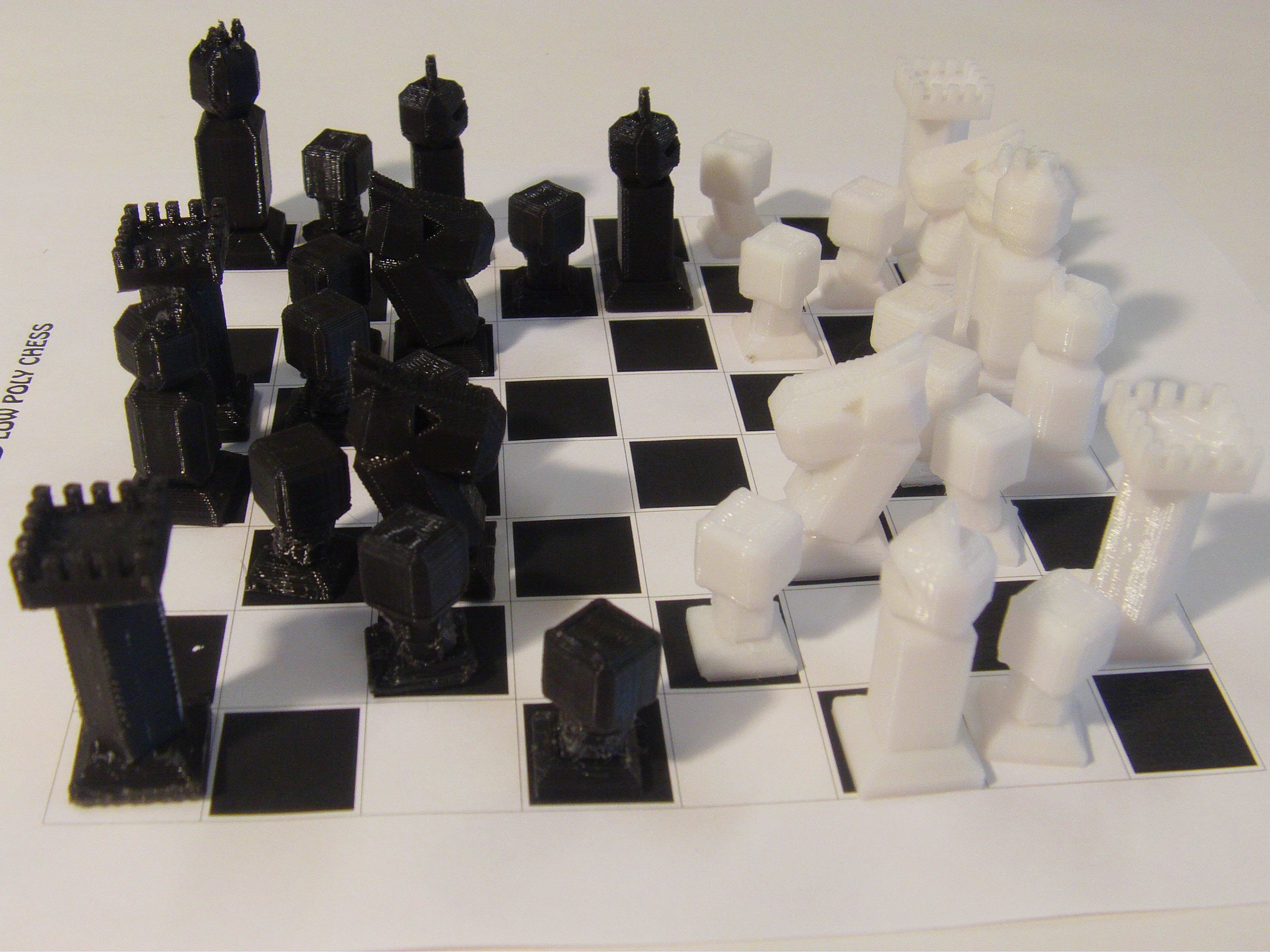 Phelps3D Low Poly Chess Set