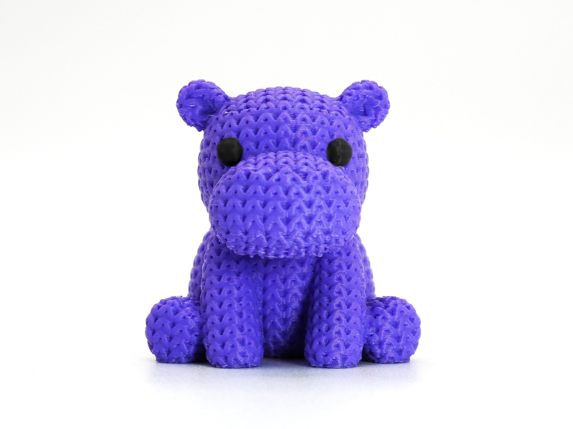 Knitted Hippo