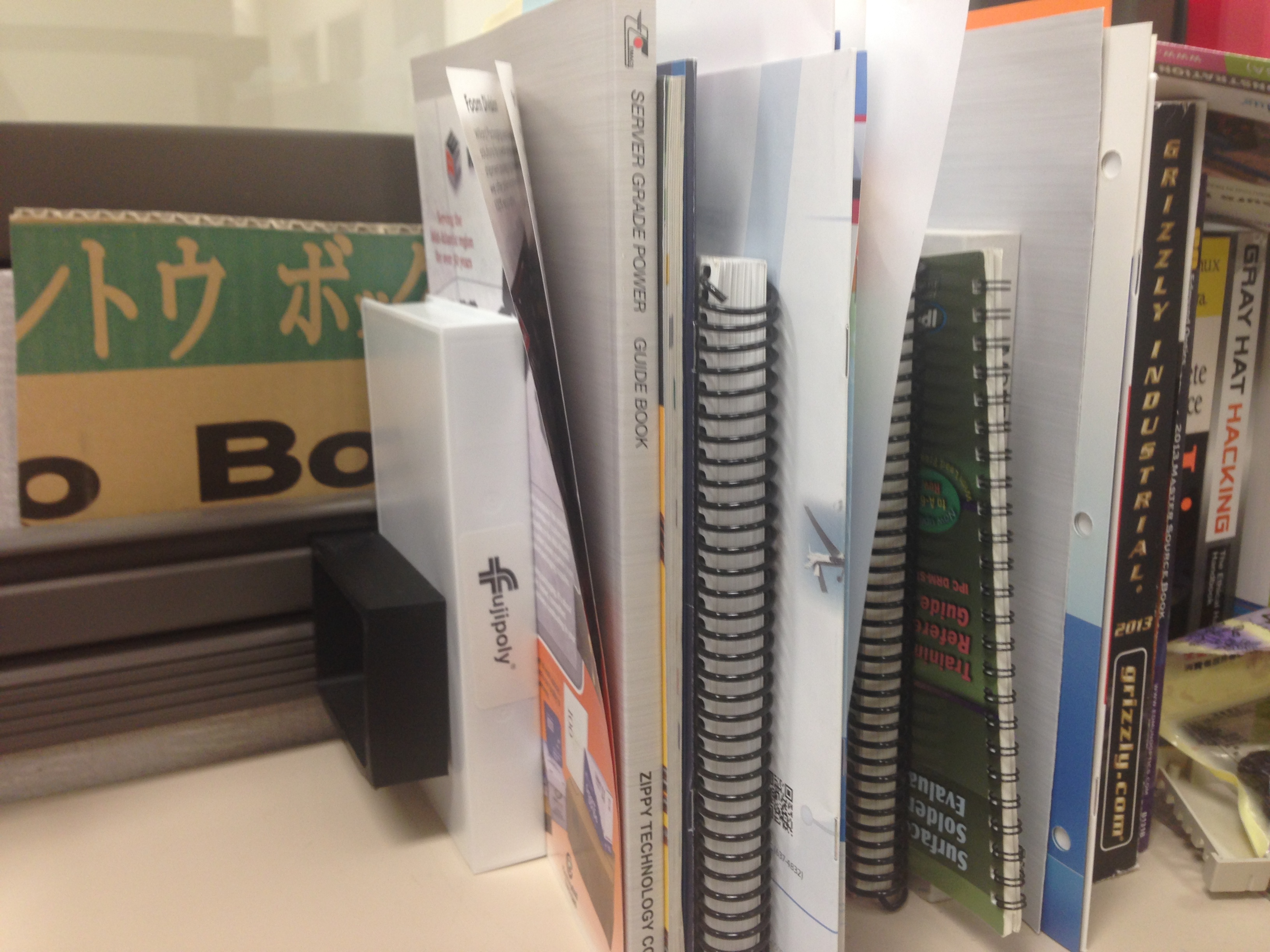 Herman Miller Office cubicle book holder