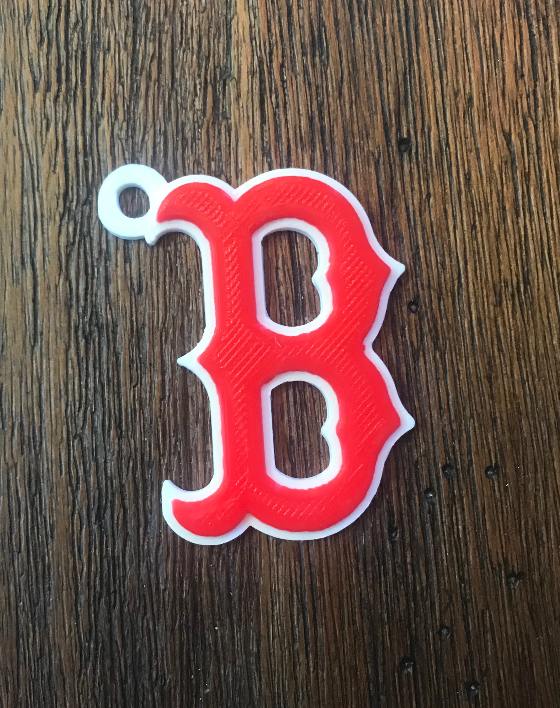 Boston B Keychain