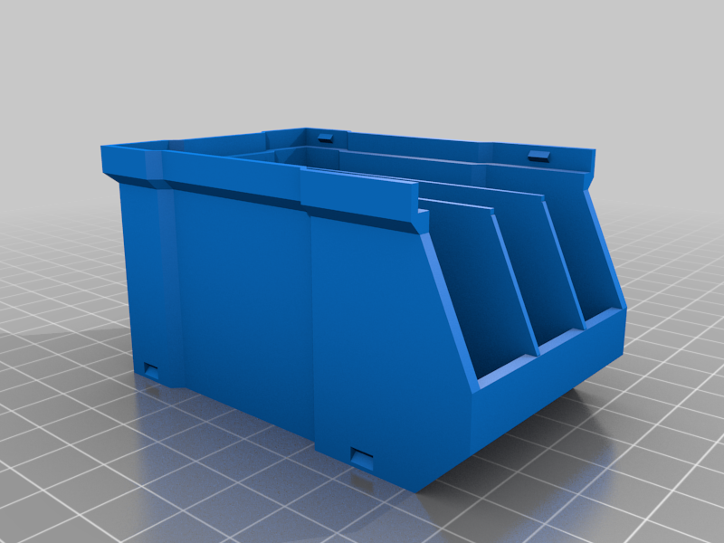 Mini Stacking box three compartment