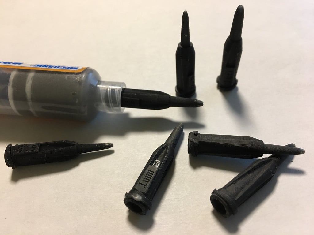 Solder paste/flux dispensing needles