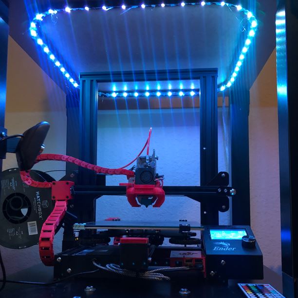 Lack Enclosure Ring Light