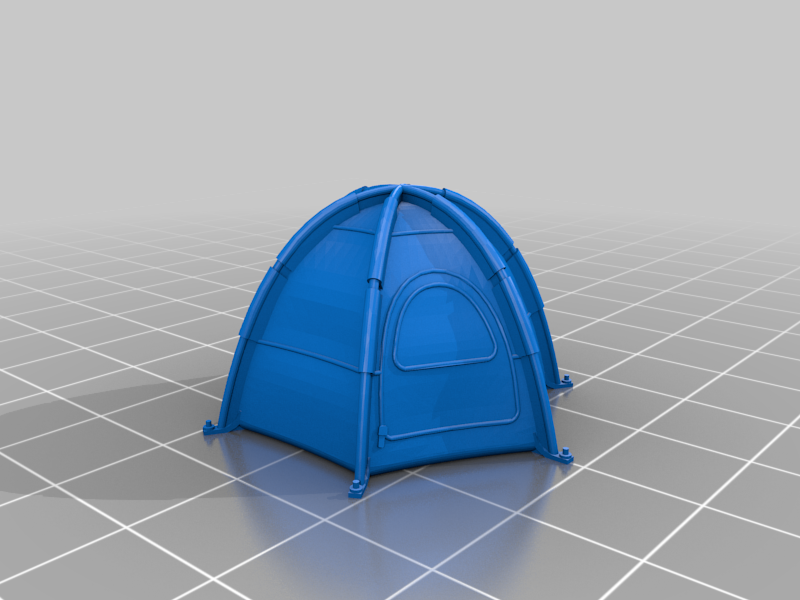 modern tents easy print