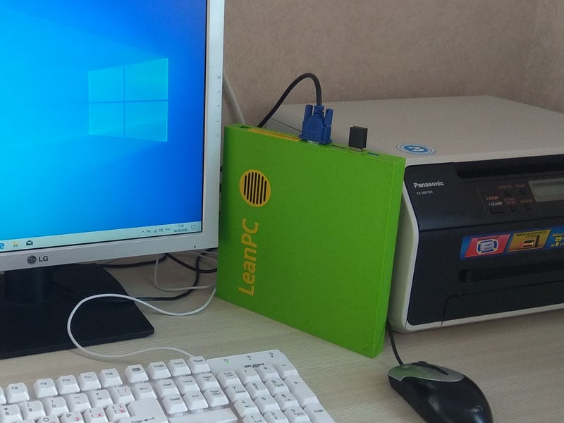 LeanPC - low cost mini PC from notebook