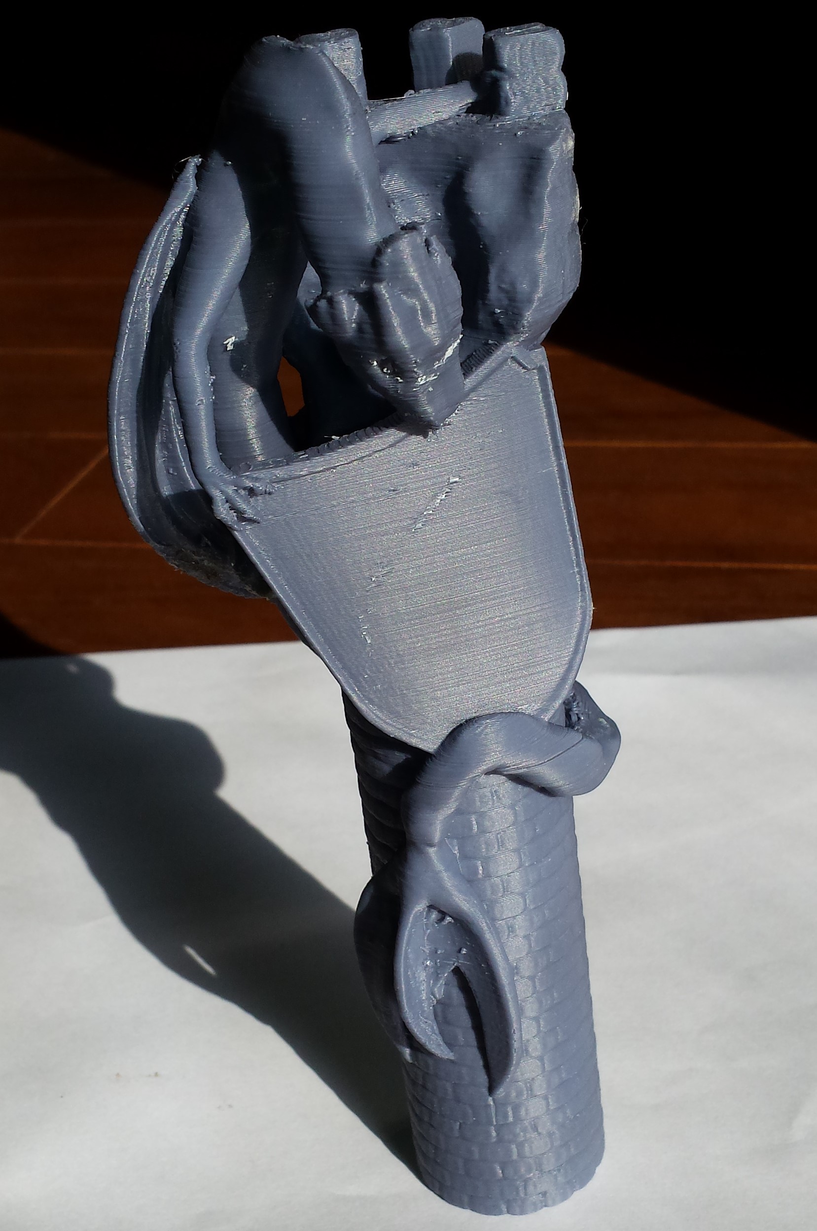 Dragon on Broken Tower - Beer Tap Handle