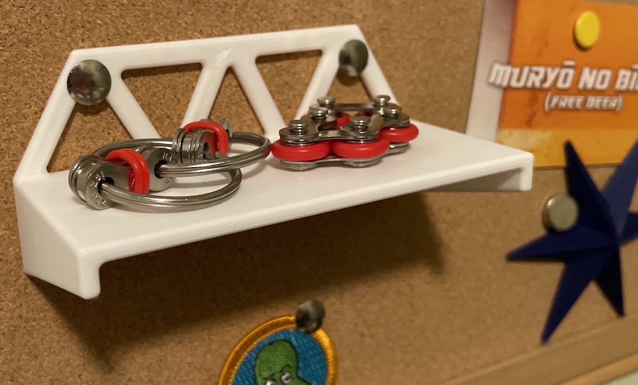 Bulletin Board Cubicle Shelf