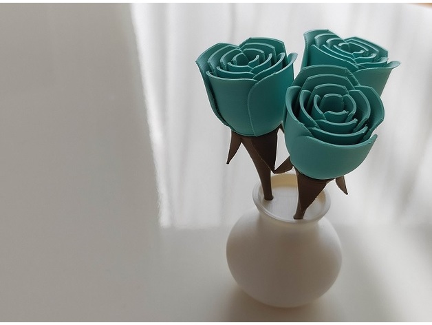 Roses Vase Mini Edition