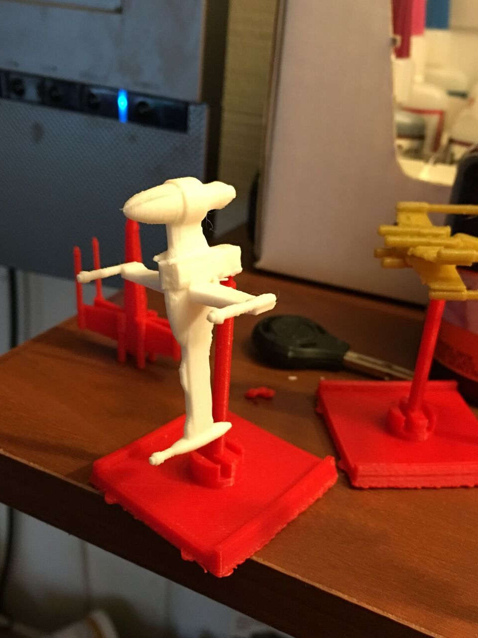 B-Wing proxy for X-Wing miniatures game