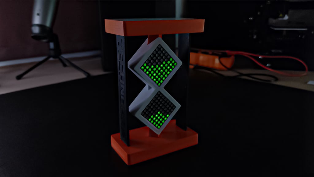 led hourglass arduino