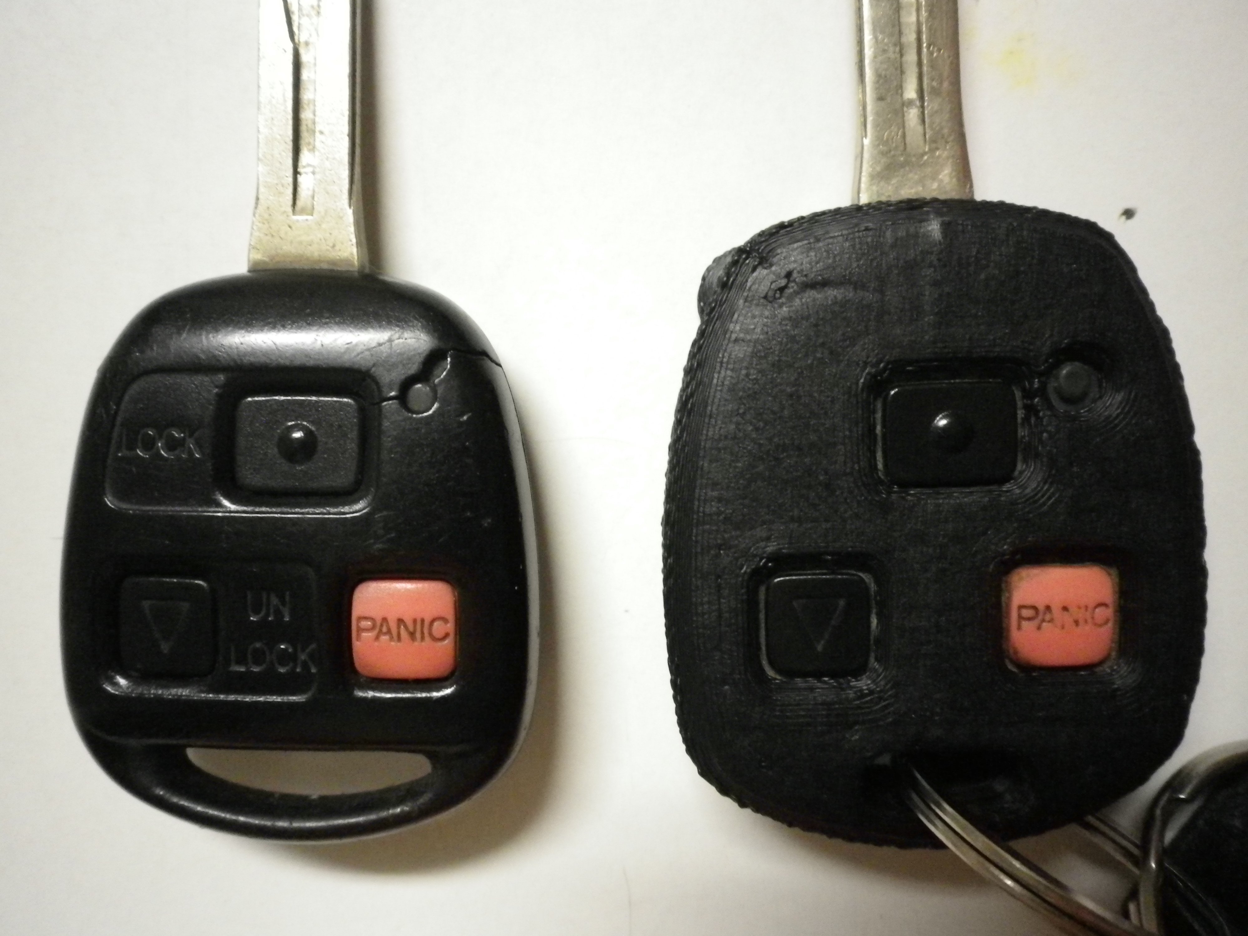 Toyota/Lexus 3 Button Remote Key Case/Shell