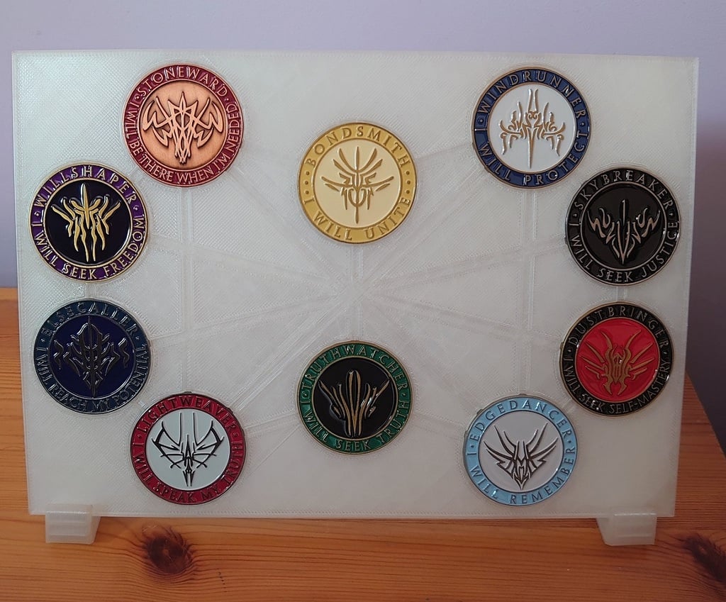 Stormlight Archive Coin Display