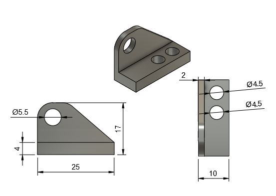 Raise3D Pro2 Dial Indicator Attachment