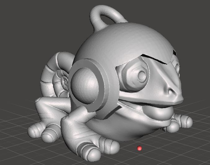 Klint the Chameleon with Marvin Helmet