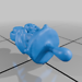 African-American Team Leader 3D model