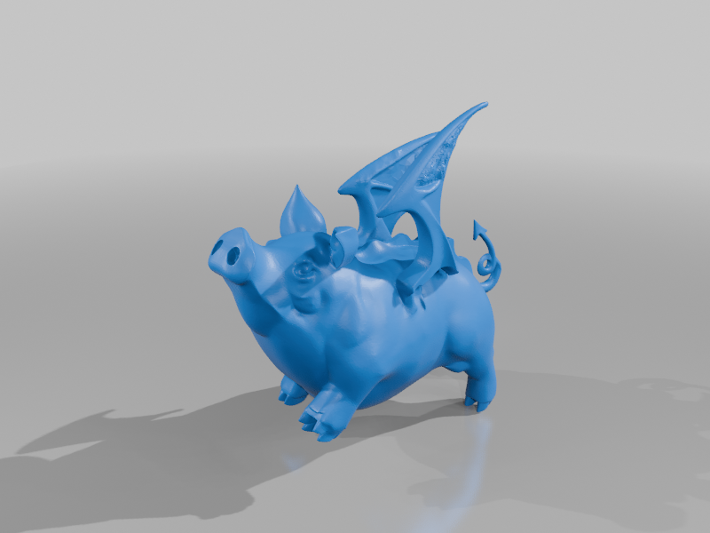 Flying pig
