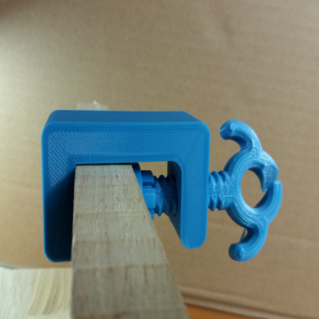 G-clamp with hook and eye L10-25