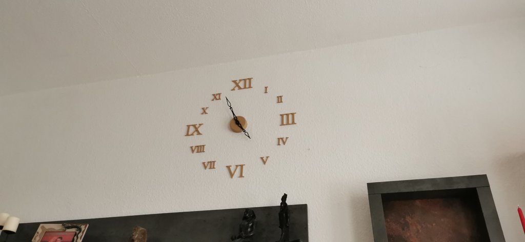 Roman Wall Clock