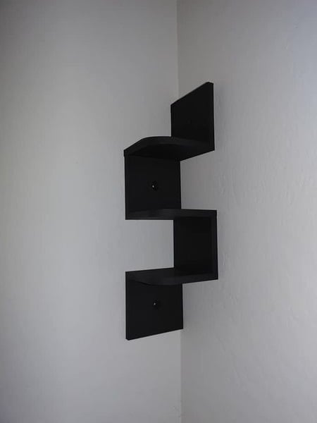 Corner Shelf - Zig Zag