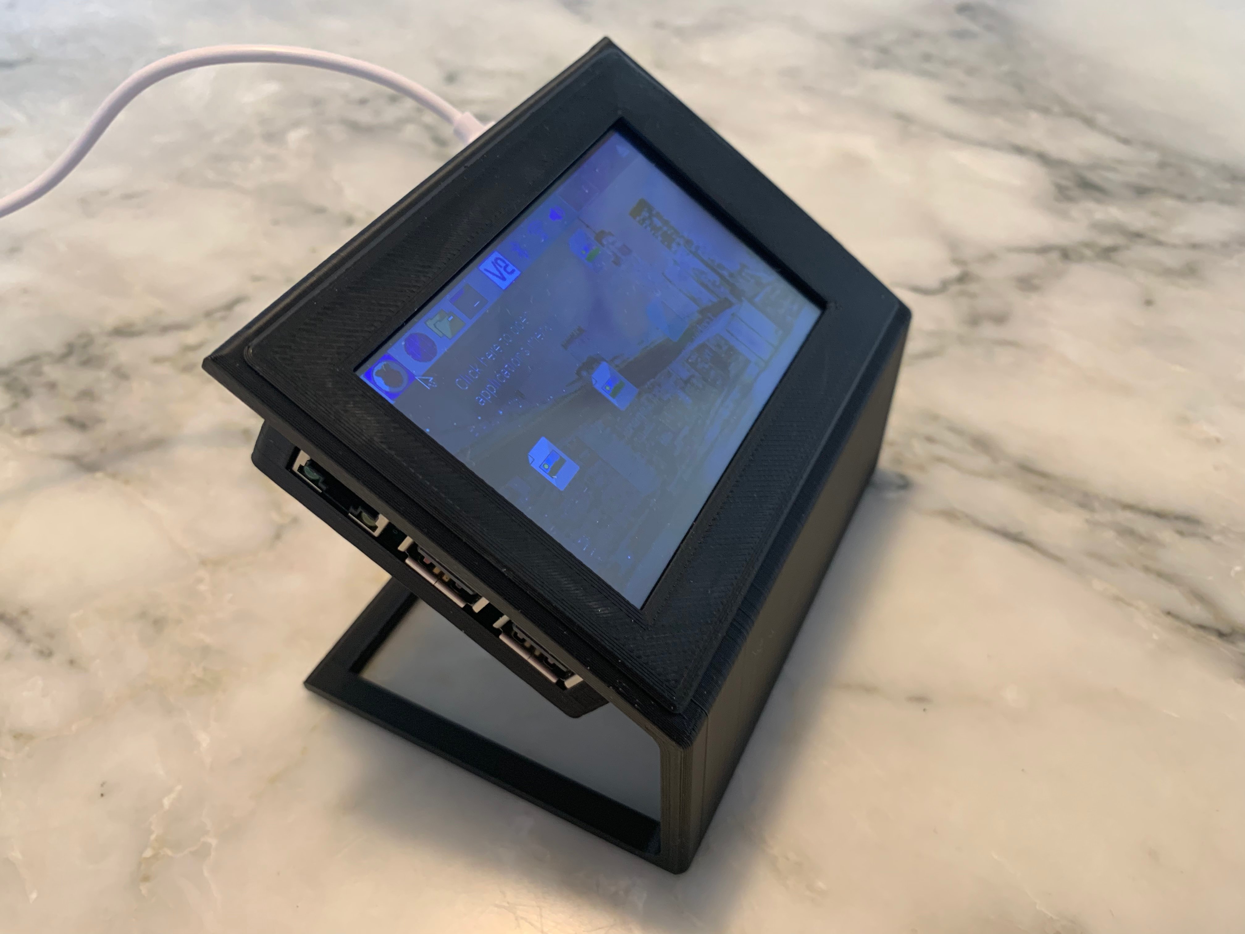Raspberry Pi Case with Cam and Stand