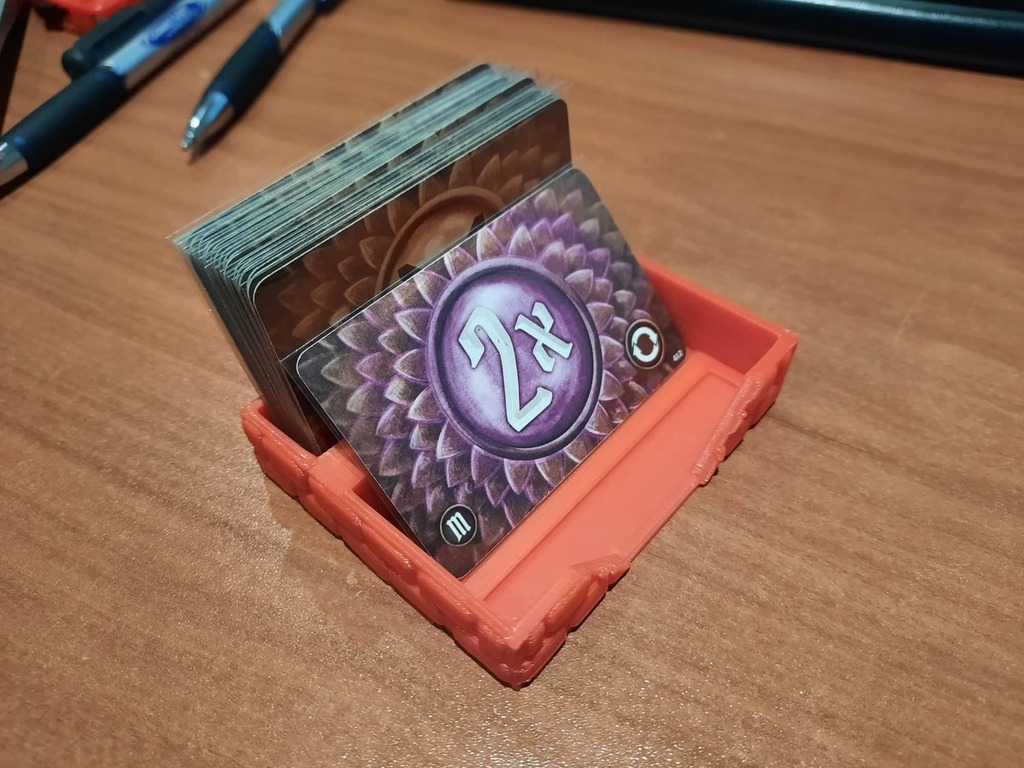 Gloomhaven Sleeved Attack Deck Tray with Bottom Layer