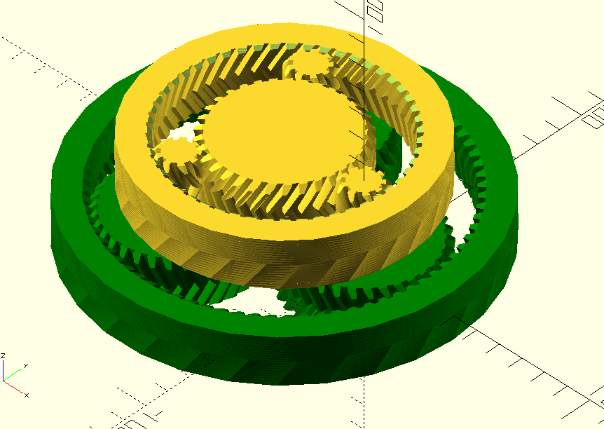 Satisfying Dual Stage Planetary Gears