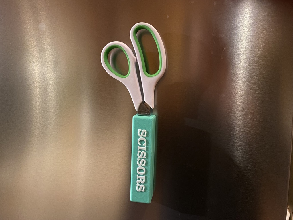 Fridge Scissors Holder with Magnets