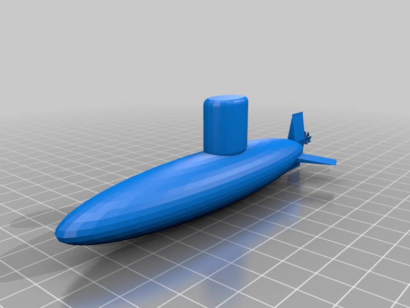 Einfaches U-Boot Modell 