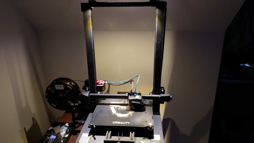 3D Printer LED Spotlight lighting for T-Slot Rails