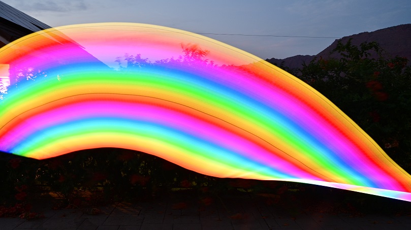 DIY PixelStick-like tool for light painting