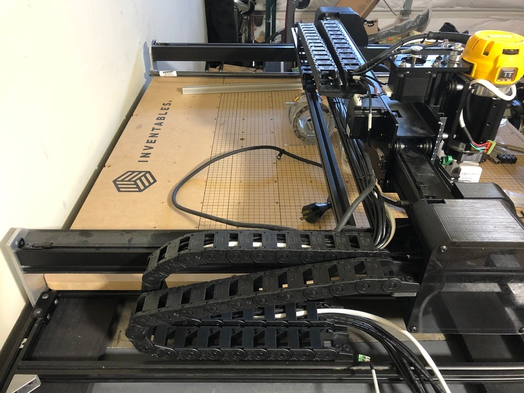 X-Carve Dual Drag Chain for Water Cooled Spindle