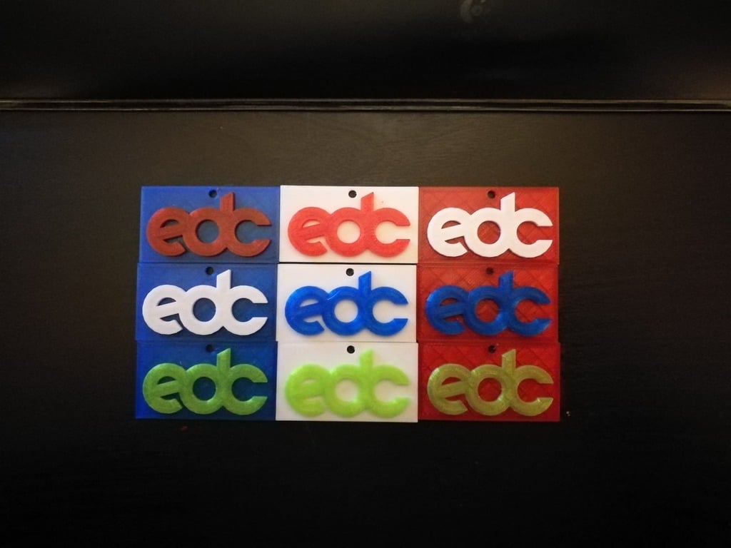 EDC Keychain (Electric Daisy Carnival)