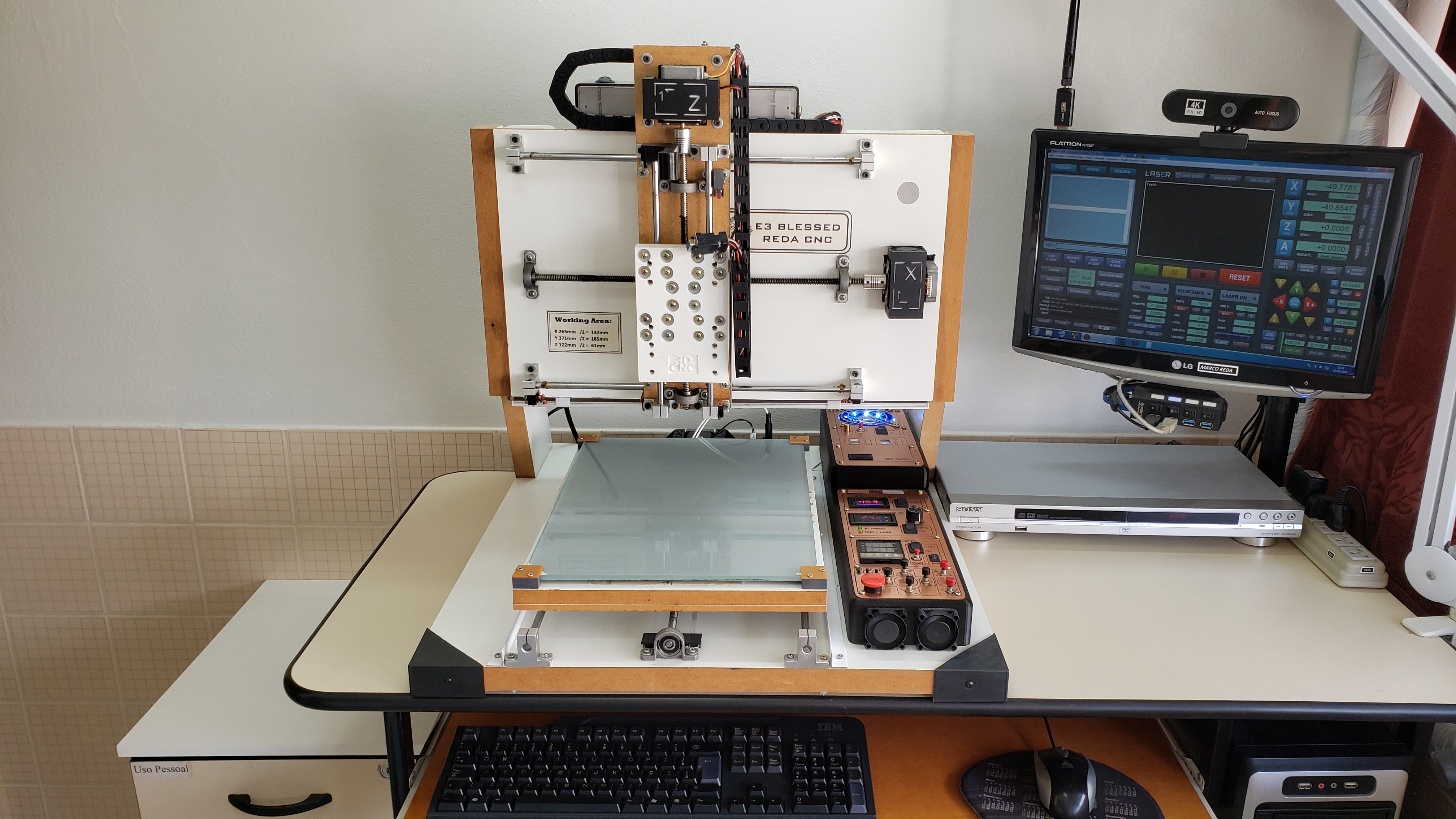 3D Printer + Laser CUT + CNC Router = All In One