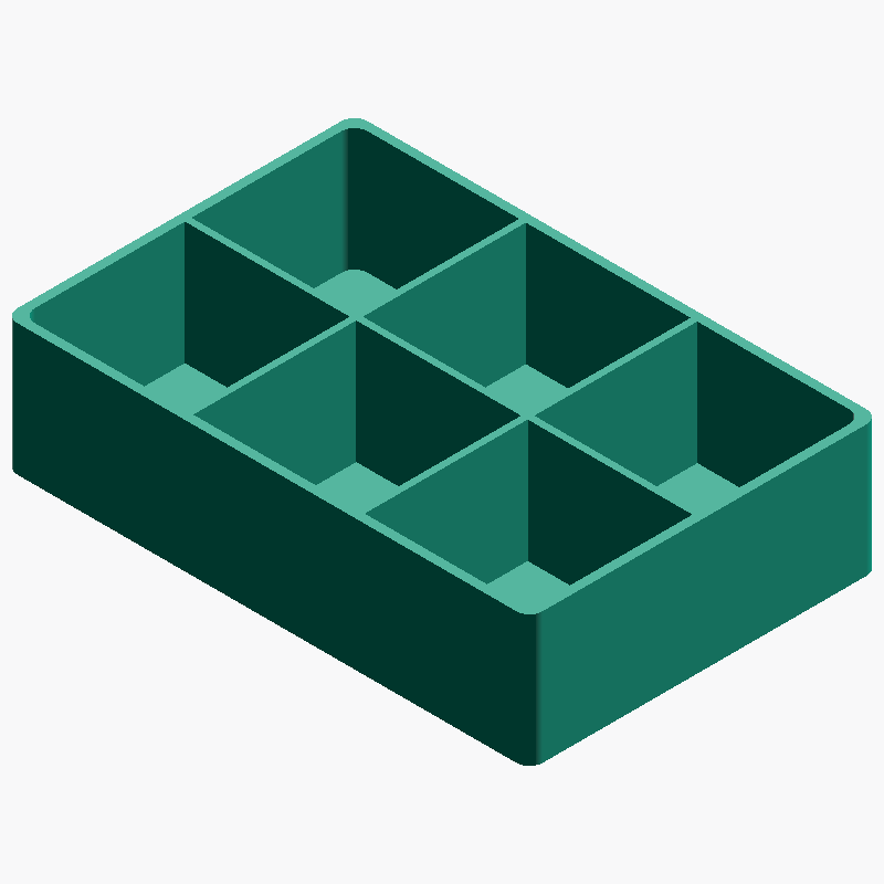 Parametric Parts Tray Generator (STEP, Customizable, CNC & 3D Printing)