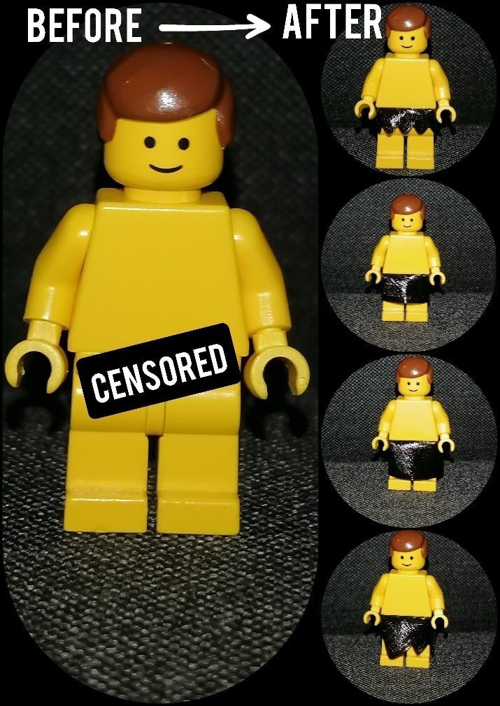 Printable LEGO compatible Skirts