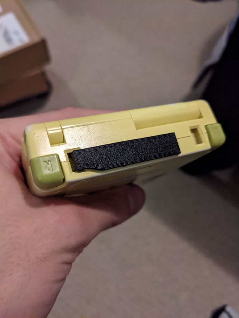 Game Boy Advance SP (GBA SP) Port Dust Shield