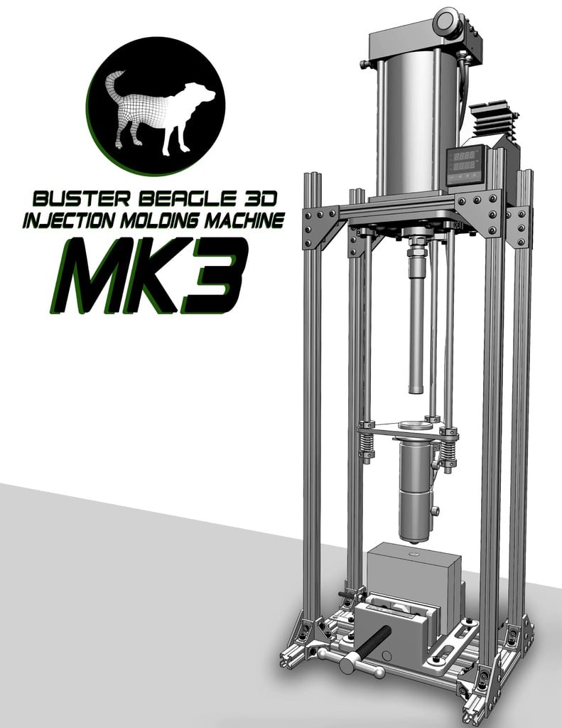 BB3D Injection Molding Machine MK3 PID Enclosure