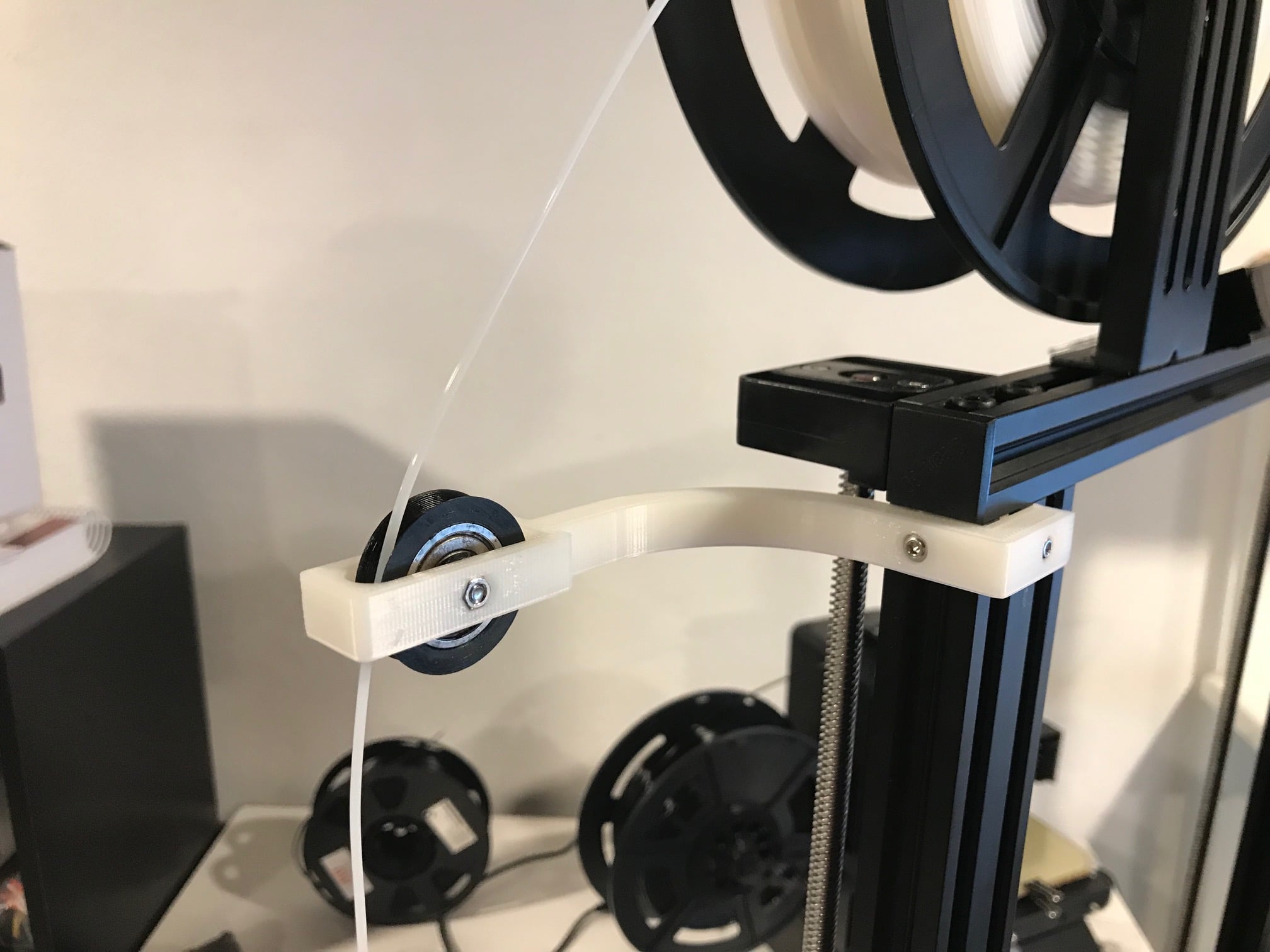 CR10S Pro upper filament guide