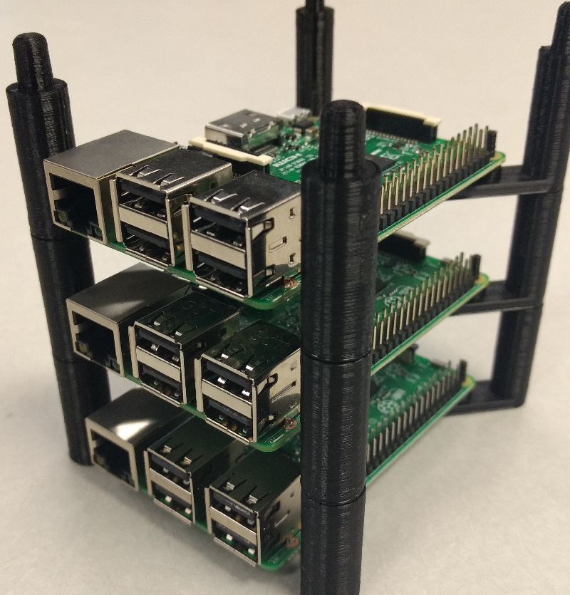 Raspberry Pi Stacking Tray