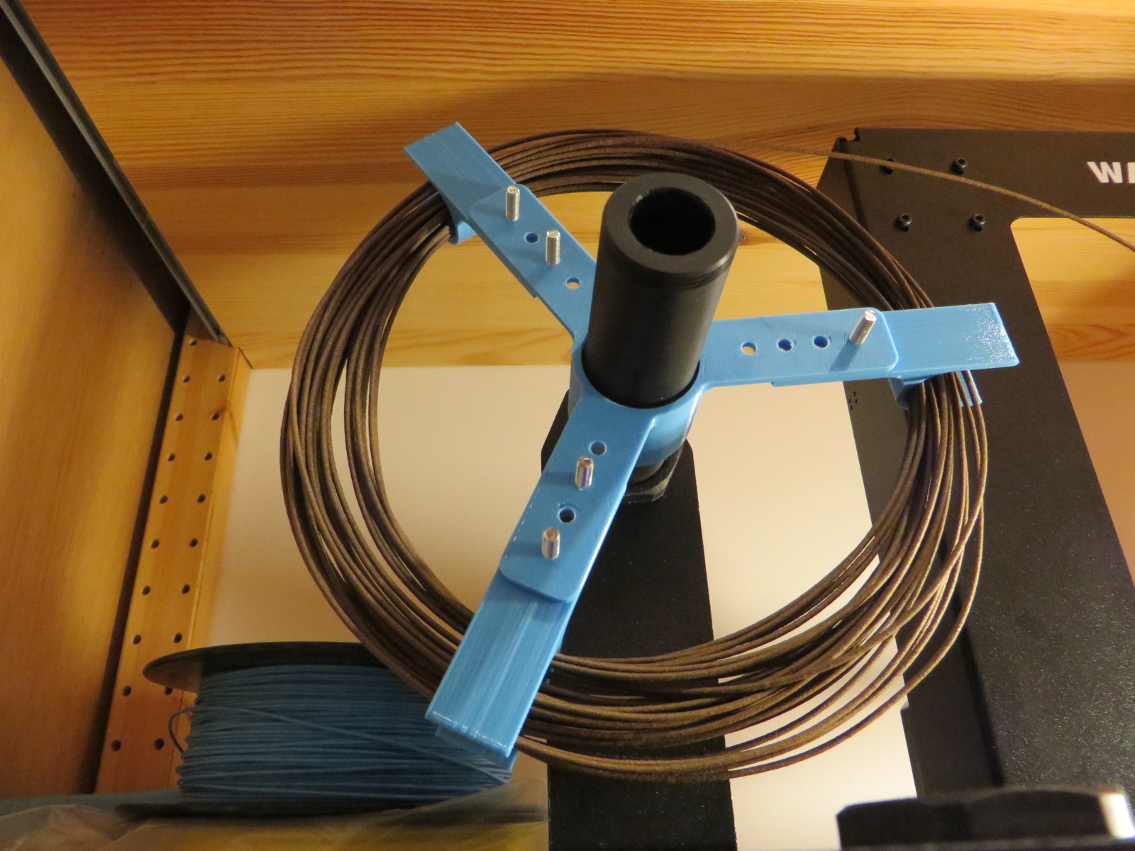 Filament spool for samples