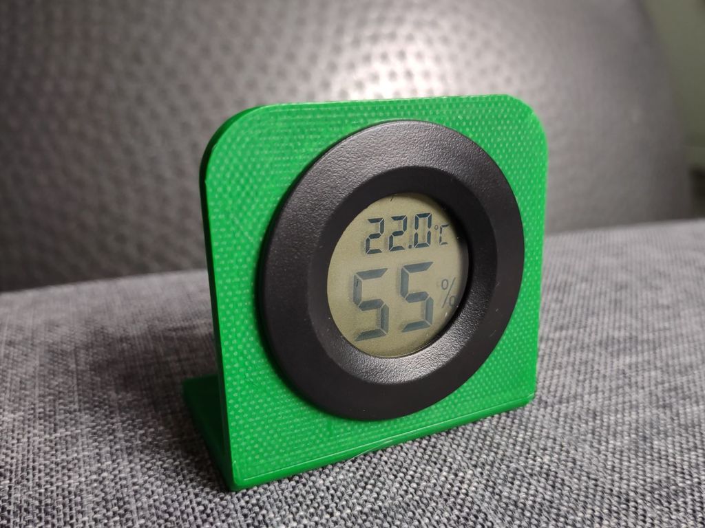 temperature humidity-meter stand (round)
