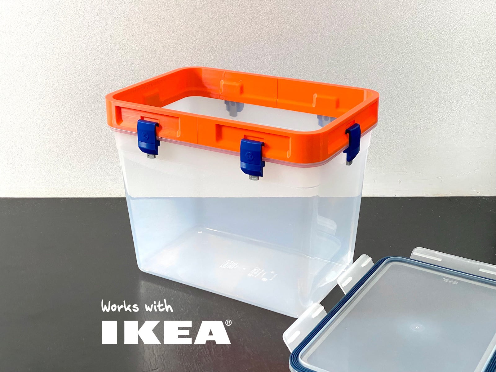 Height Extender for IKEA 365+ 10.6L Container