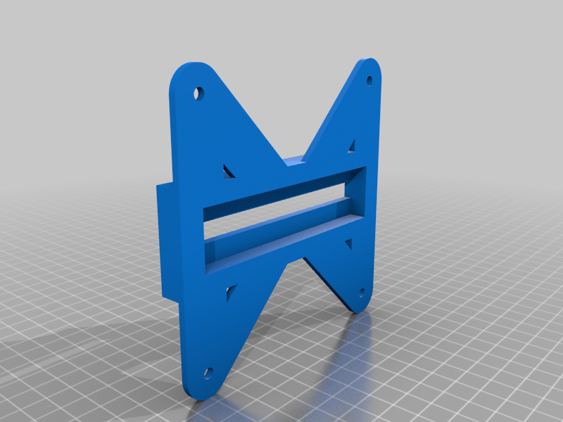 Vesa to Aluprofile 40x40mm Mount