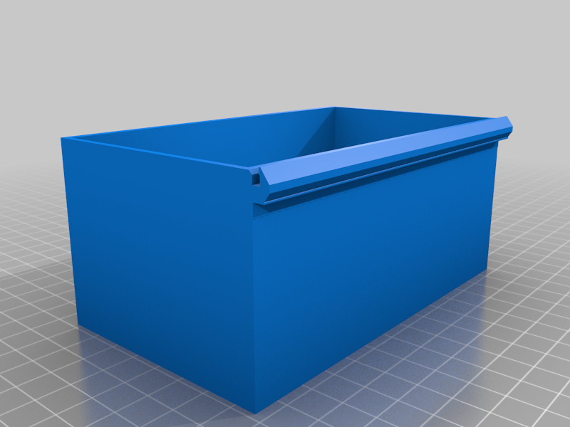 Basic v slot bin for 3D printer frame