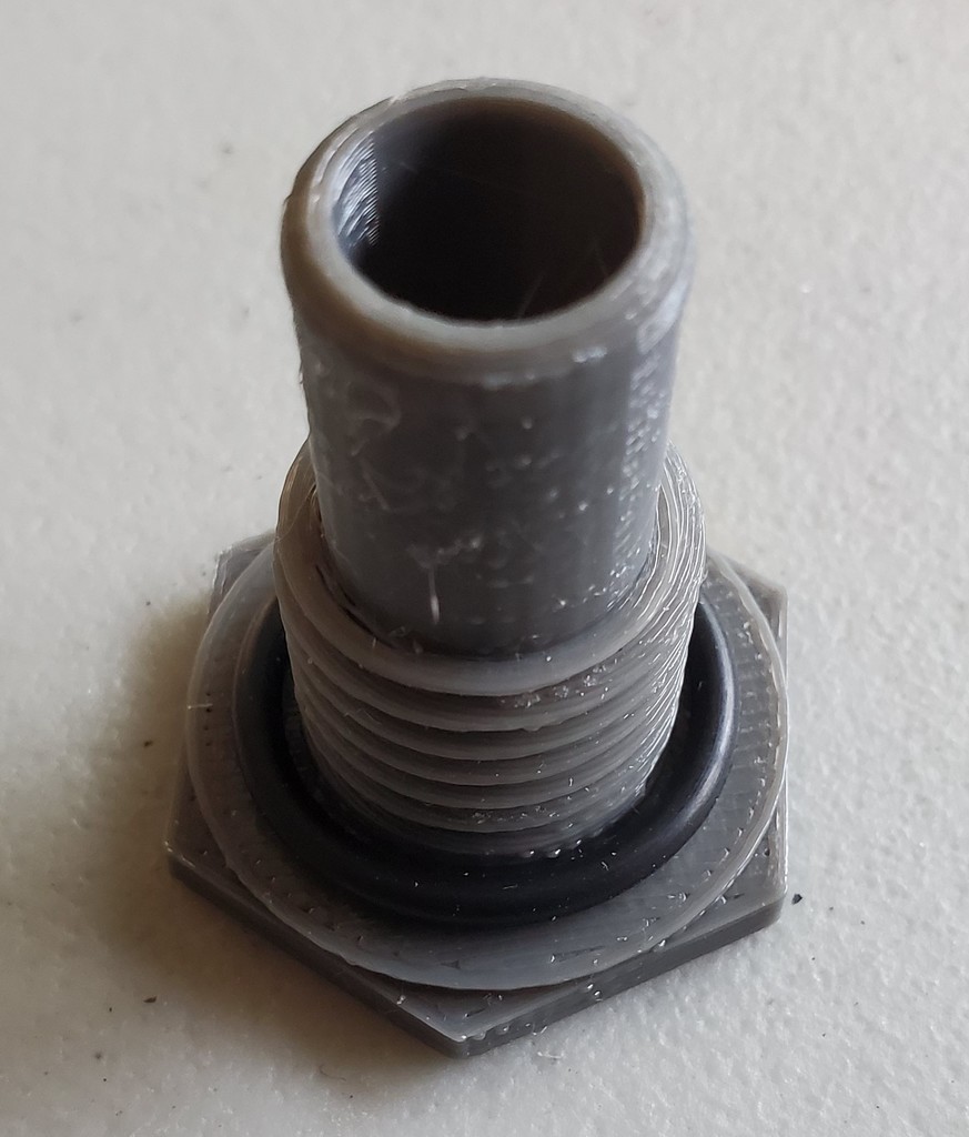 5/8 inch Hose Fitting with Nut and Washer
