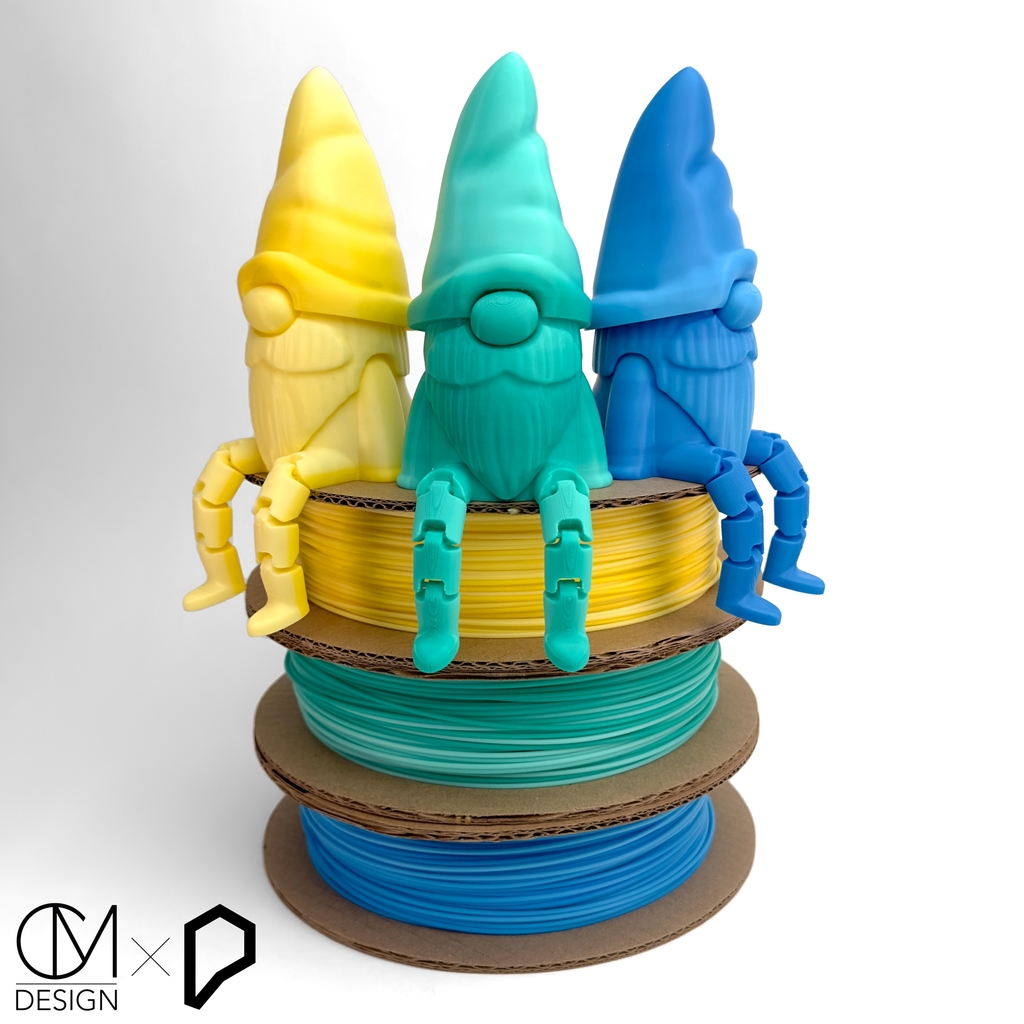 Protopasta Protognome - Flexi Gnome by CM Designs