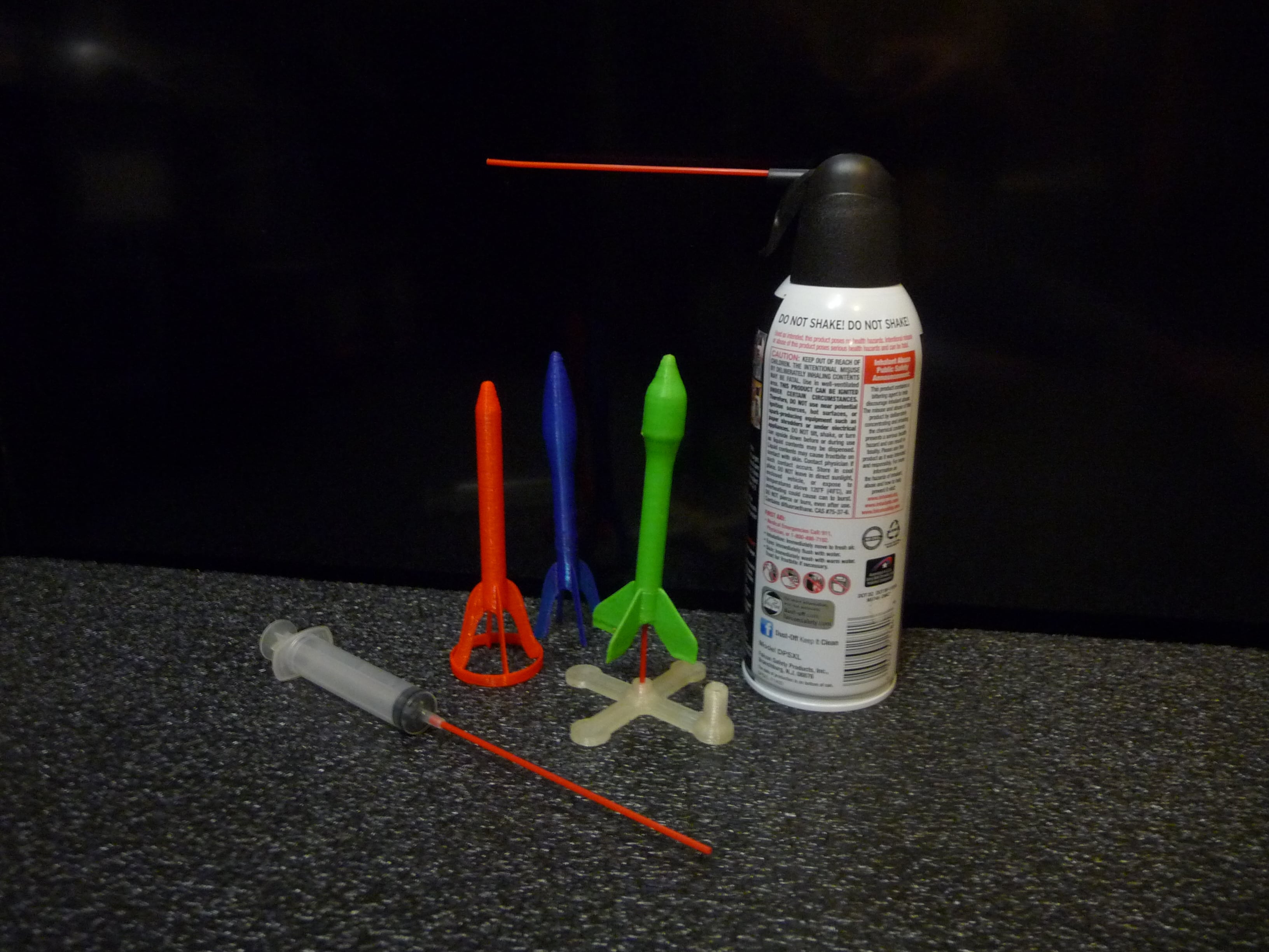 Rocket Science -- Canned Air Rocket
