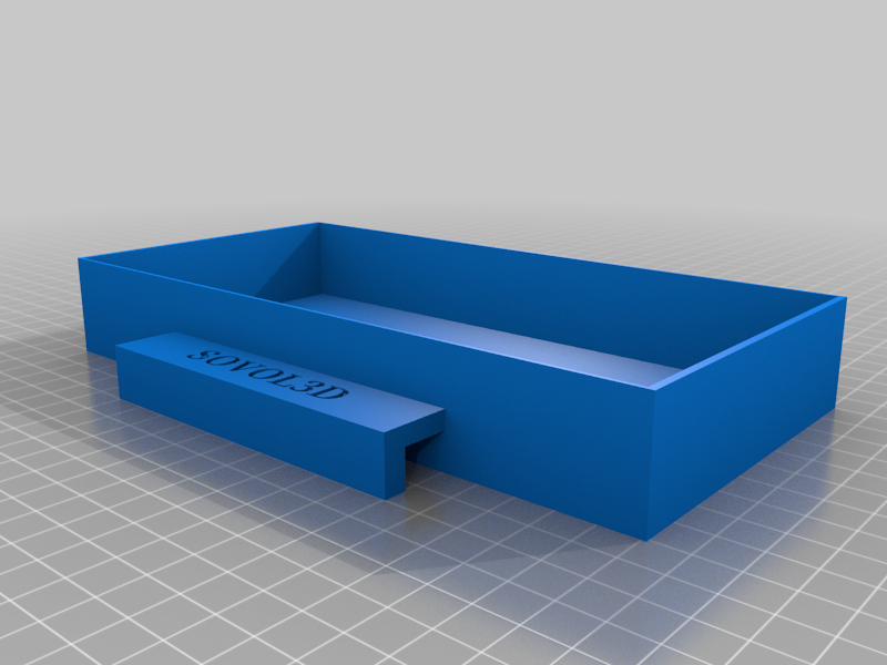 Sovol SV01 Clip On Rail Storage / Waste Bin Container